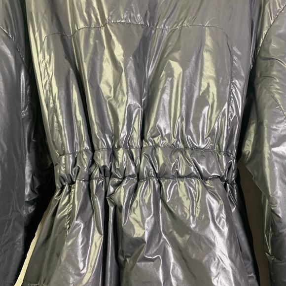 NORMA KAMALI Coat 2X Sleeping Bag Car Coat Puffer Packable Belted Snap Closure - Picture 14 of 16